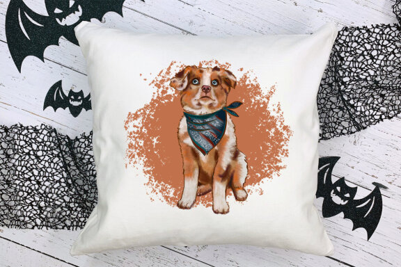 Halloween animals sublimation, dog, cat PNG clipart