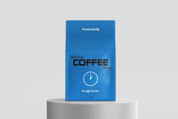 Coffee Bag Mockup