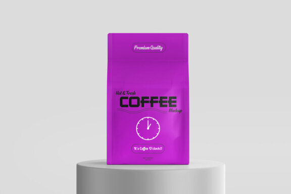 Coffee Bag Mockup