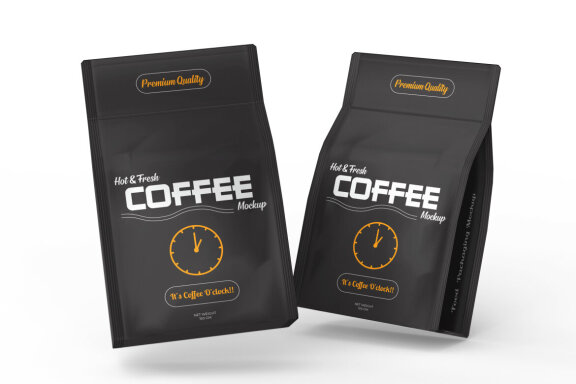 Coffee Bag Mockup