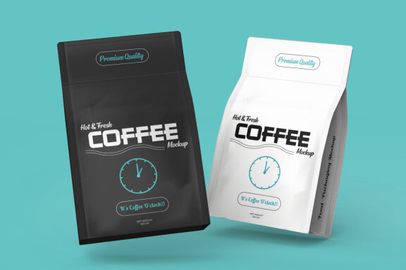 Coffee Bag Mockup
