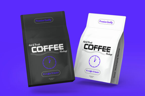 Coffee Bag Mockup