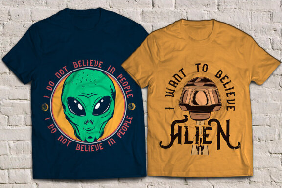 Stranger humanoid typeface and 8 designs
