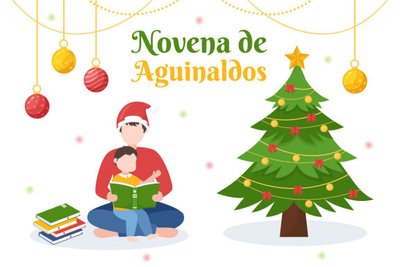 10 Novena De Aguinaldos Holiday Illustration