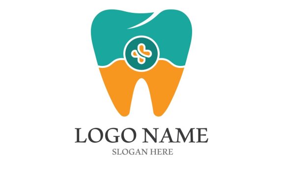Dental logo template vector illustration icon design