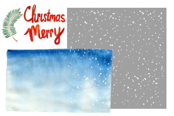 Christmas Polar Bear Clipart Bundle