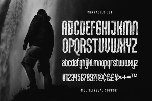 Haudrey - Hand-painted Font