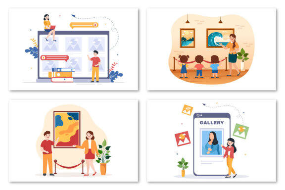 11 Photo Gallery Illustration