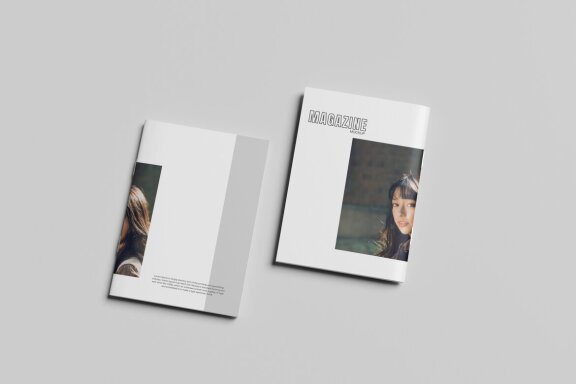 A4 Magazine - 6 Mockups