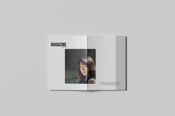 A4 Magazine - 6 Mockups