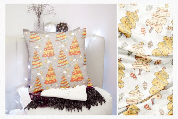 Festive Christmas Trees Collection