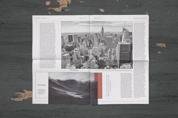 News Tabloid Indesign Template