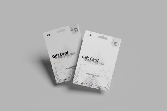 Gift Card - 6 Mockups