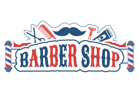 10 Barber Shop Illustration