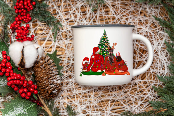 Family Portrait Christmas Sitting Family Custom