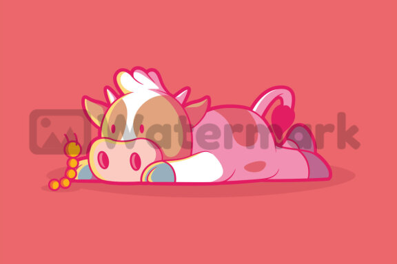 Lazy Cow!