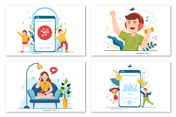 15 MP3 Player Illustration