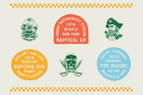 Vintage Crafted Hand Drawn Fonts
