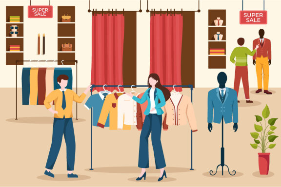 15 Fashion Men Trendy Outfits Illustration