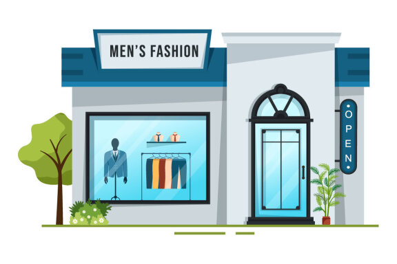 15 Fashion Men Trendy Outfits Illustration