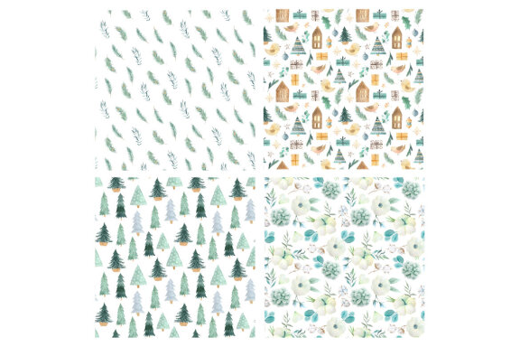 Watercolor Scandinavian Paper Pack