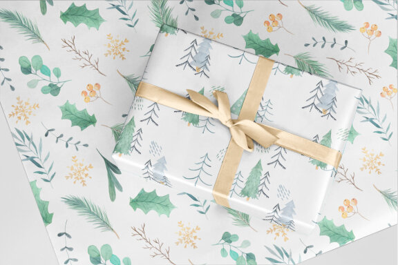Watercolor Scandinavian Paper Pack