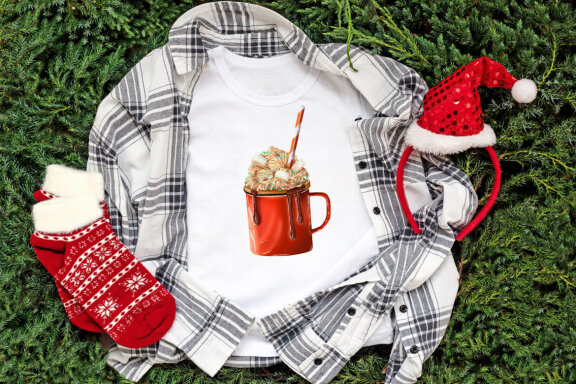Bundle Christmas Hands, Christmas Gift, Christmas Postcard