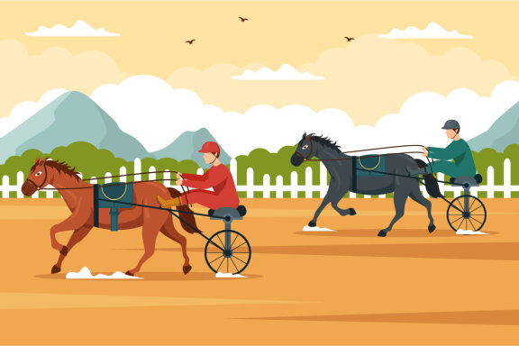 10 Horse Racing Competition Illustration