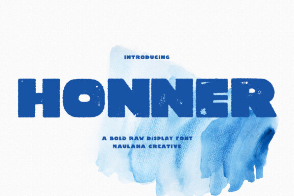 Honner Sans Serif Display Font