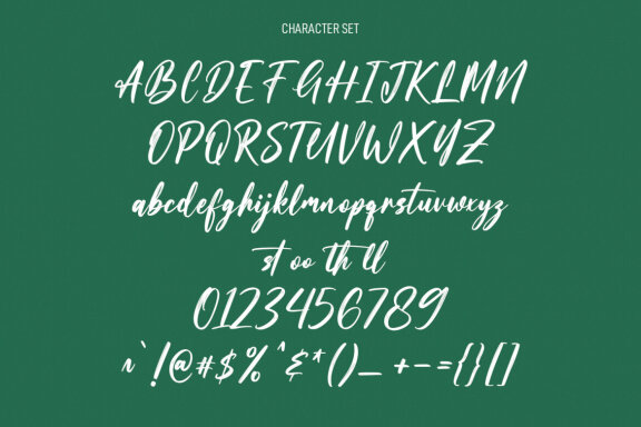 Simstary Brush Script Font