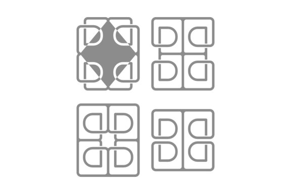 DPBQ ornament - Free Logo Shapes