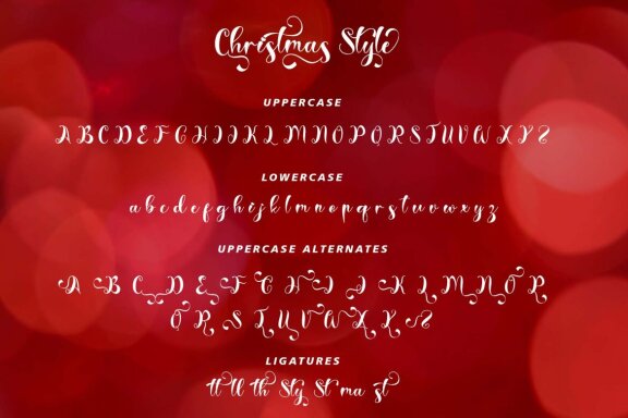 Christmas Style Script