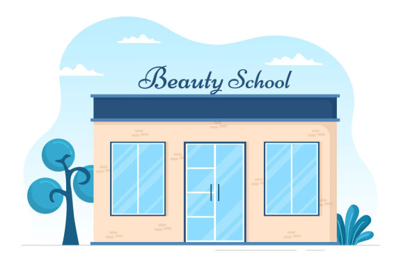11 Beauty and Make up School Illustration