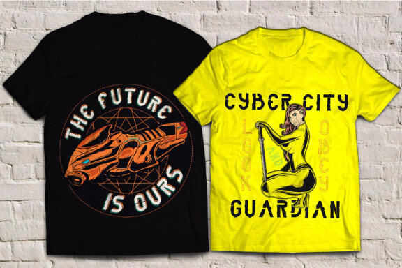 Hologram font