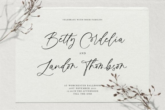 Adonitha Modern Script