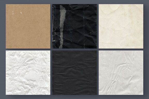 6 Free Rough Paper Textures