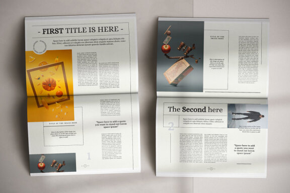 MagaSide Indesign Template