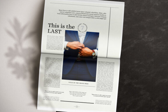 MagaSide Indesign Template