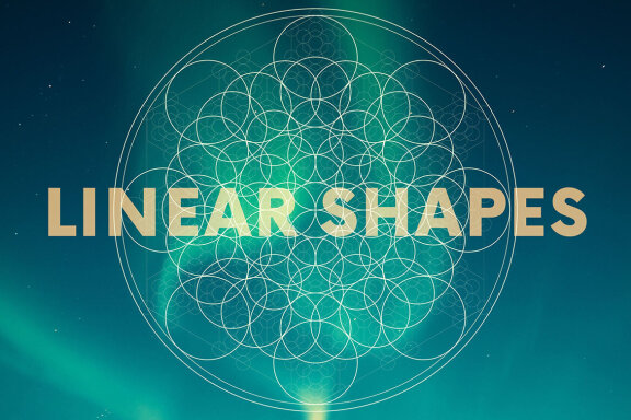 6 Free Vector Linear Shapes