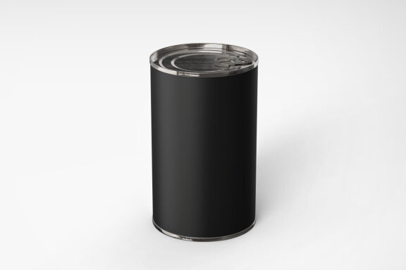 Metallic Food Can - Free Mockup