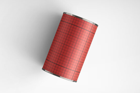 Metal Can 3d Container Product Mockup