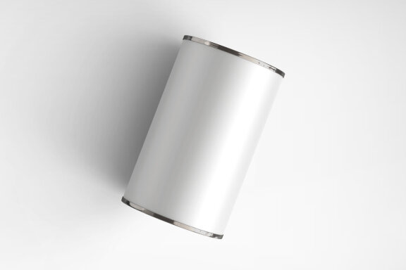 Metal Can 3d Container Product Mockup