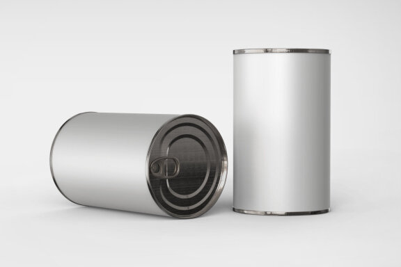 Can Container Mockup