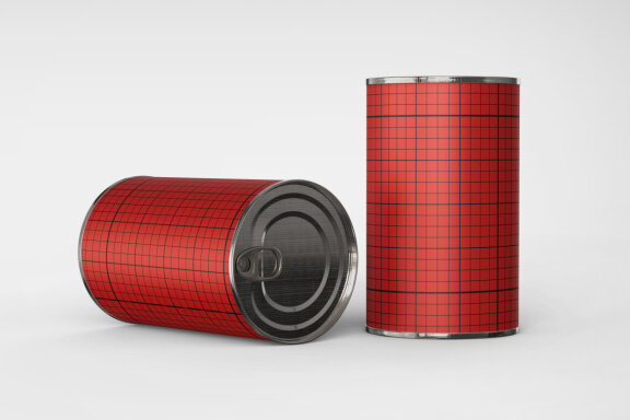 Can Container Mockup