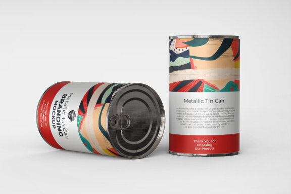 Can Container Mockup