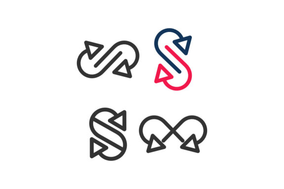 S Player ambigram - Free Logo Shapes