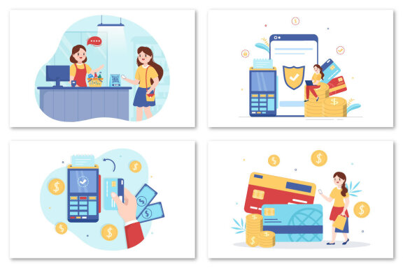13 Merchant Service Illustration