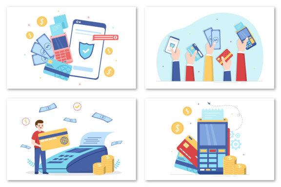 13 Merchant Service Illustration