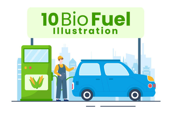 10 Biofuel Life Cycle Illustration