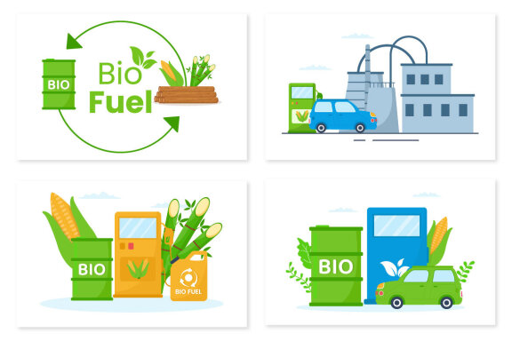 10 Biofuel Life Cycle Illustration